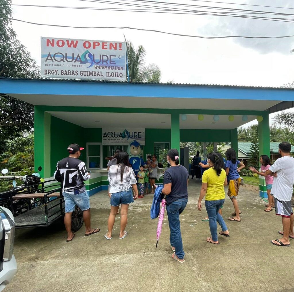 Aquasure location in Baras, Guimbal, Iloilo