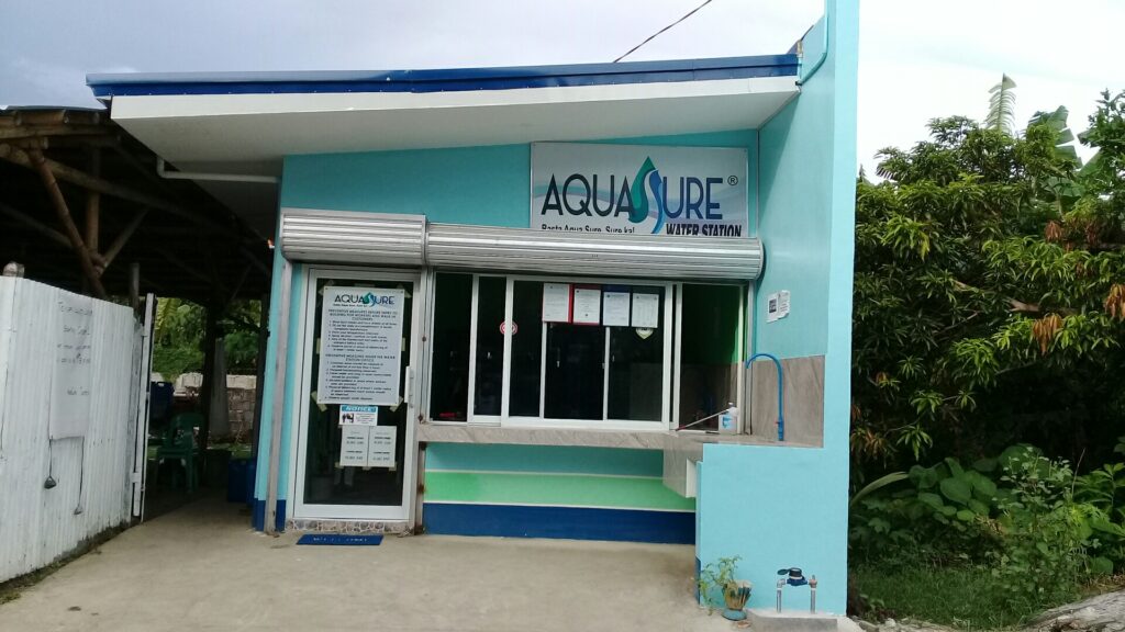 Aquasure location in Dungon C, Mandurriao, Iloilo City